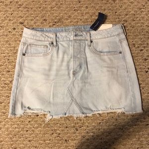 American eagle denim skirt